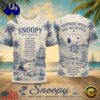 Snoopy Beach Palm Vintage Sketch 2026 3D Shirt , Viral 3D Music Tee