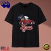 Snoopy Driving Car Indiana Fever WNBA Basketball T Shirt , Trending Music 2D Tee