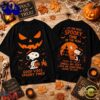 Snoopy Good Vibes Spooky Times Halloween T Shirt, Viral 3D Music Tee