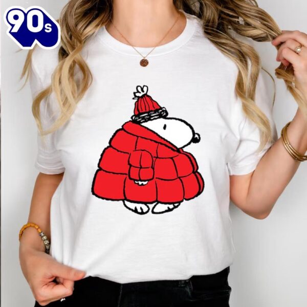 Snoopy Jacket Shirt, Snoopy Love T-shirt Gift Xmas