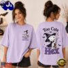 Snoopy Witch Too Cute to Hex Halloween 3D Shirt, Viral 3D Music Tee