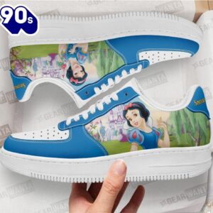 Snow White Princess Custom Air Sneakers
