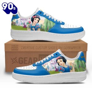 Snow White Princess Custom Air Sneakers