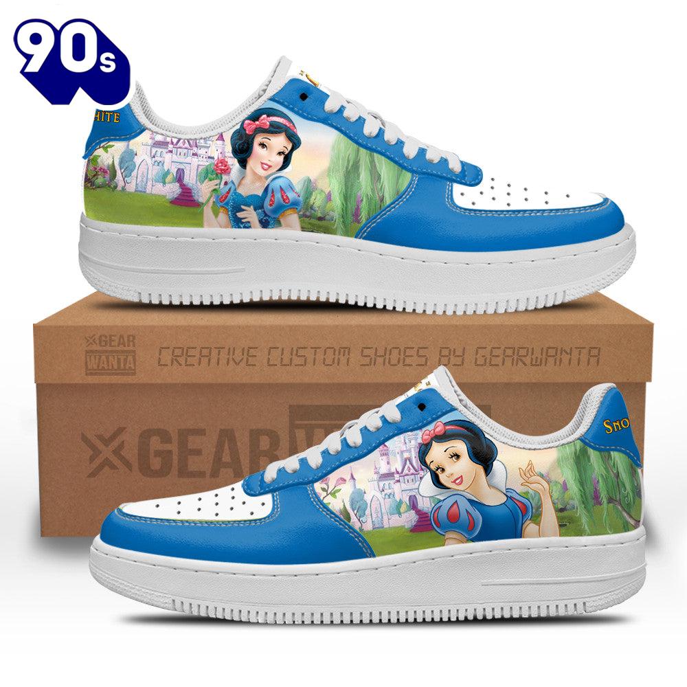 Snow White Princess Custom Air Sneakers Snow White Princess Custom Air Sneakers
