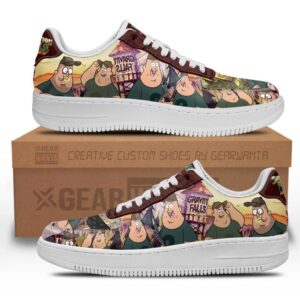 Soos Ramirez Air Sneakers Custom Gravity Falls Cartoon Shoes 1 Soos Ramirez Air Sneakers Custom Gravity Falls Cartoon Shoes