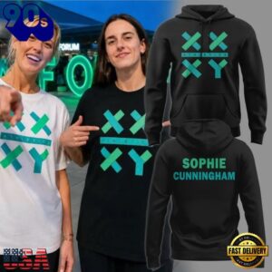 Sophie Cunningham Indiana Fever Thank You Sophie For Speaking Up For Girls Black Hoodie