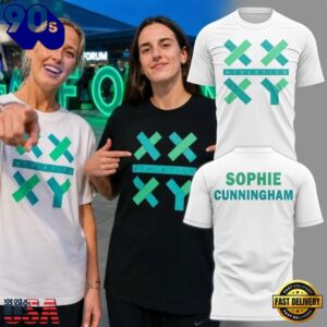 Sophie Cunningham Indiana Fever Thank You Sophie For Speaking Up For Girls White T Shirt