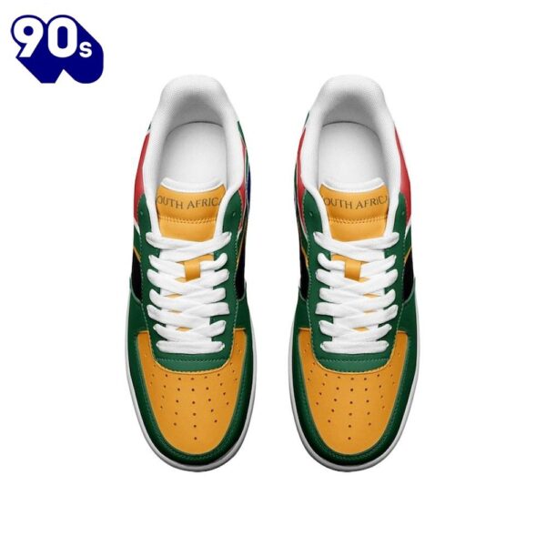 South Africa Flag Air Force Shoes Custom Country