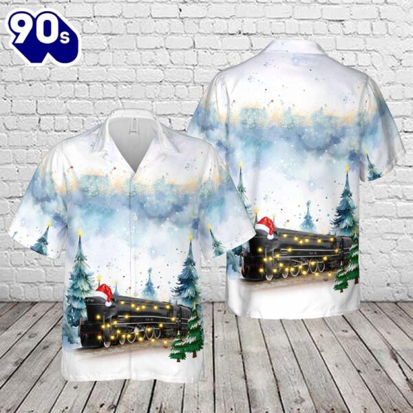 South Australian Railways 523 Christmas Hawaiian Shirt