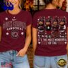 South Carolina Gamecocks 2026 NCAA Autumn Festive Cheer T Shirt , Trending NCAA 3D Tee