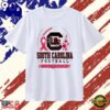 South Carolina Gamecocks Football Fight Together Breast Cancer Awareness T Shirt, Viral 2D Graphic Tee
