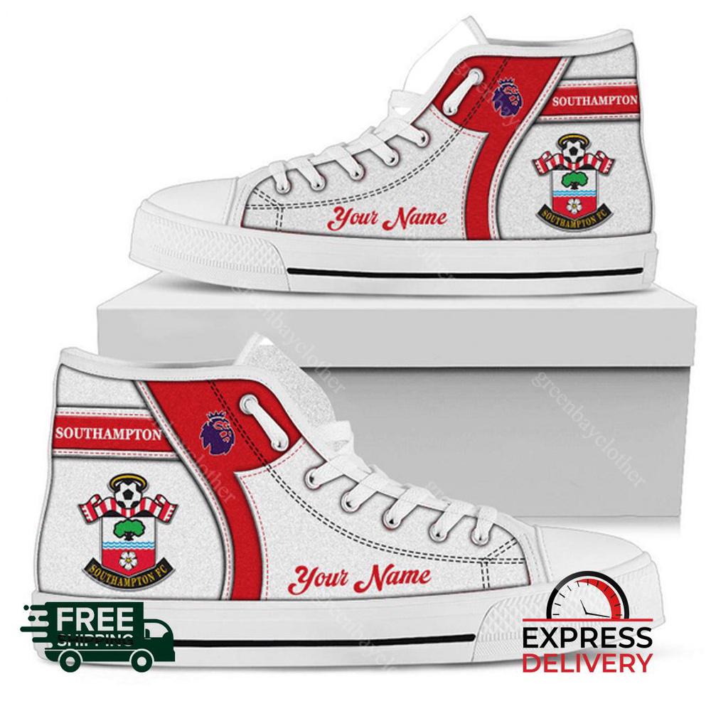 Southampton Personalzied High Top Canvas Shoes Southampton Personalzied High Top Canvas Shoes