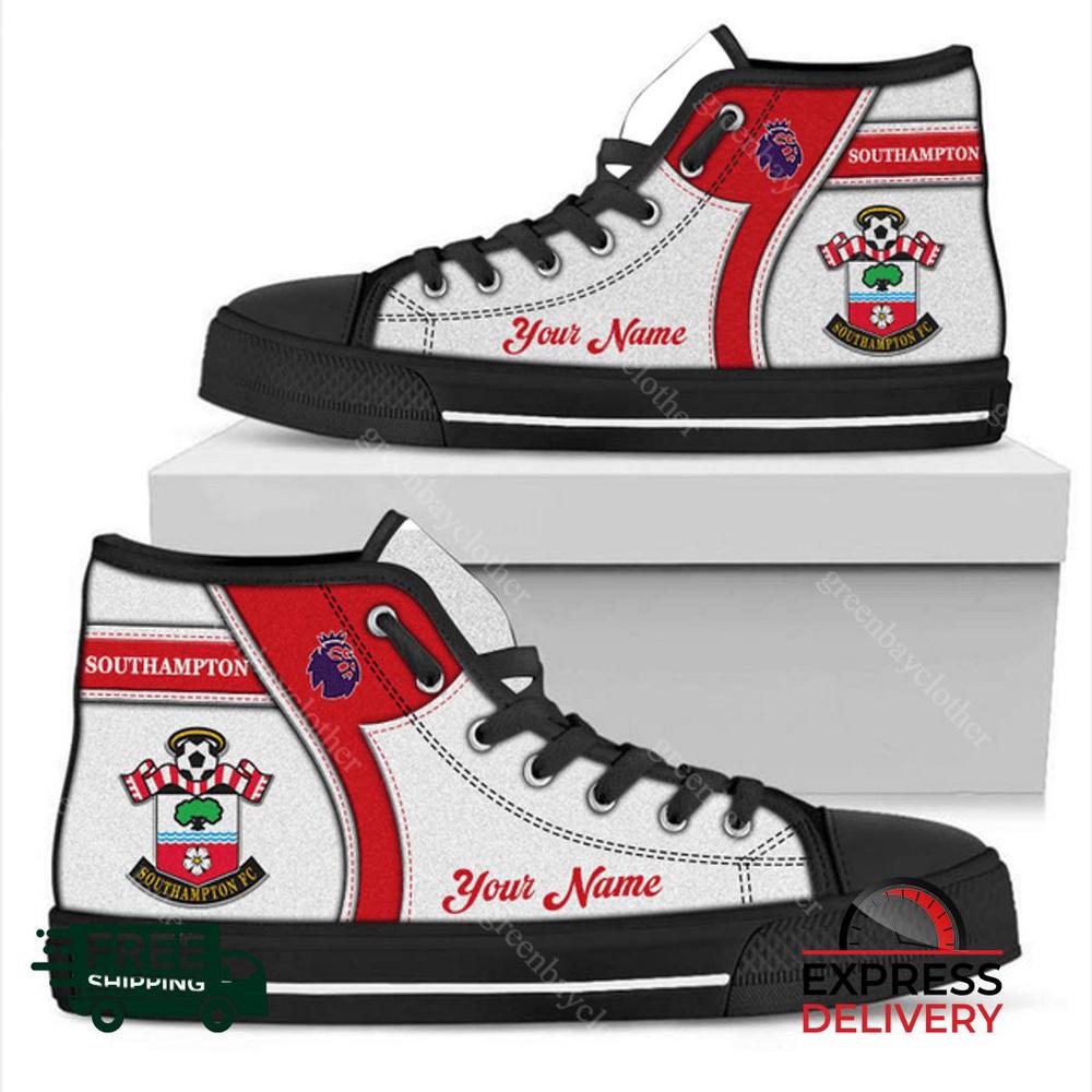 Southampton Personalzied High Top Canvas Shoes Southampton Personalzied High Top Canvas Shoes