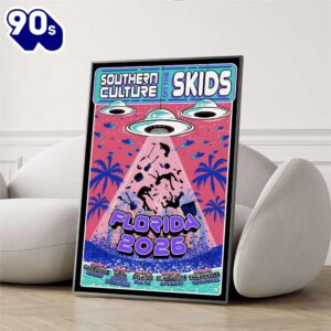 Southern Culture On The Skids Florida Tour 26 Poster