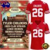 Special 2026 Tyler Childers x Ohio State Buckeyes Football Jersey, Viral Football Jersey