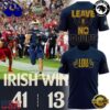 Special For Lou Notre Dame Fighting Irish Football Navy T Shirt, Sport Trend 3D Shirt