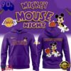Special New Los Angeles Lakers x Mickey Mouse Hoodie, Viral 3D Music Tee
