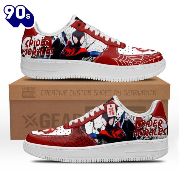 Spider Morales Spider-Verse Custom Air Sneakers v1