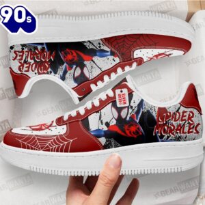 Spider Morales Spider-Verse Custom Air Sneakers v1