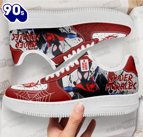 Spider Morales Spider-Verse Custom Air Sneakers v1