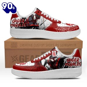 Spider Morales Spider-Verse Custom Air Sneakers