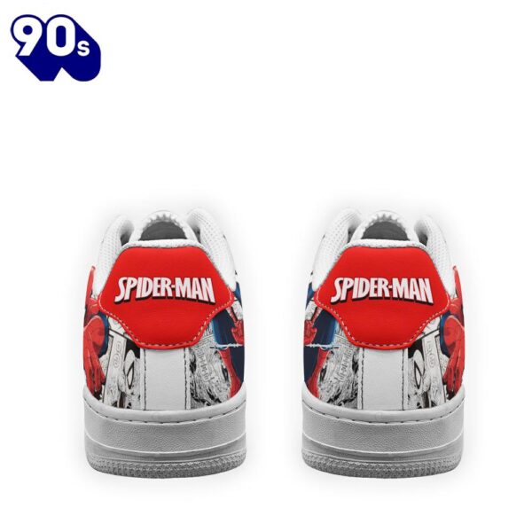 Spider-Man Air1 Sneakers NAF Comic Style