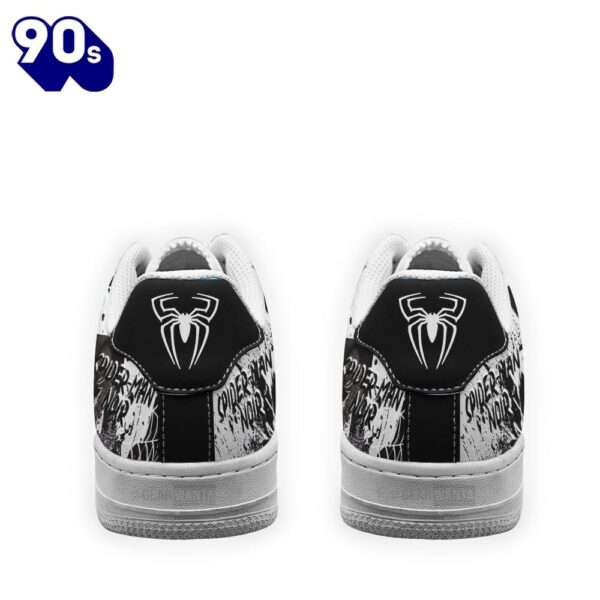 Spider-Man Noir Spider-Verse Custom Air Sneakers