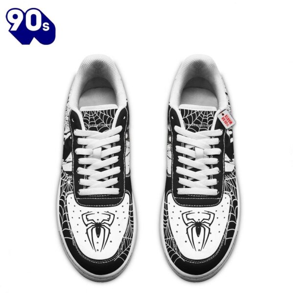 Spider-Man Noir Spider-Verse Custom Air Sneakers