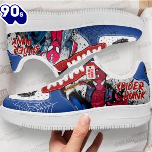 Spider-Punk Spider-Verse Custom Air Sneakers