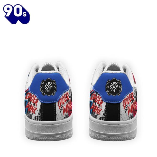 Spider-Punk Spider-Verse Custom Air Sneakers