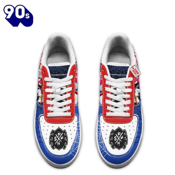 Spider-Punk Spider-Verse Custom Air Sneakers