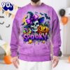 Spooky Witchy Skeleton Halloween 3D Shirt  For Man And Women