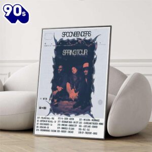 Spoon Benders Spring Tour 2026 Poster