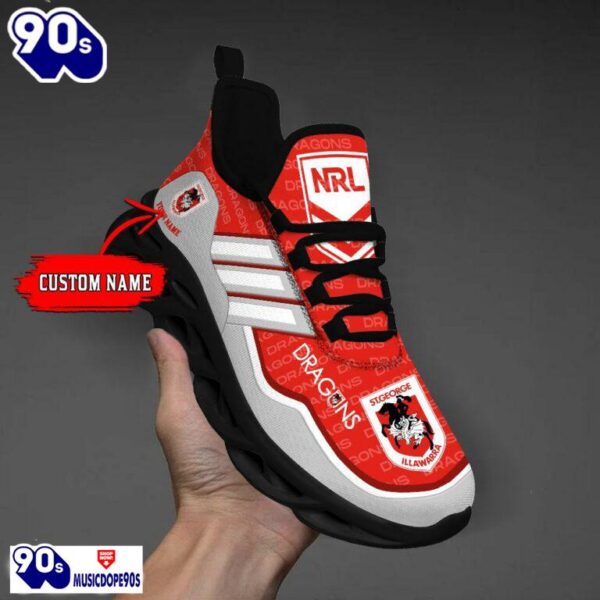 St George Illawarra Dragons Maxsoul Shoes Muc1NRL