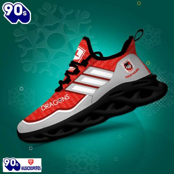 St George Illawarra Dragons Maxsoul Shoes Muc1NRL