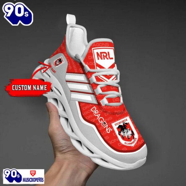 St George Illawarra Dragons Maxsoul Shoes Muc1NRL