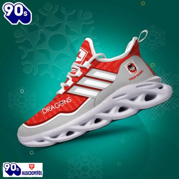 St George Illawarra Dragons Maxsoul Shoes Muc1NRL