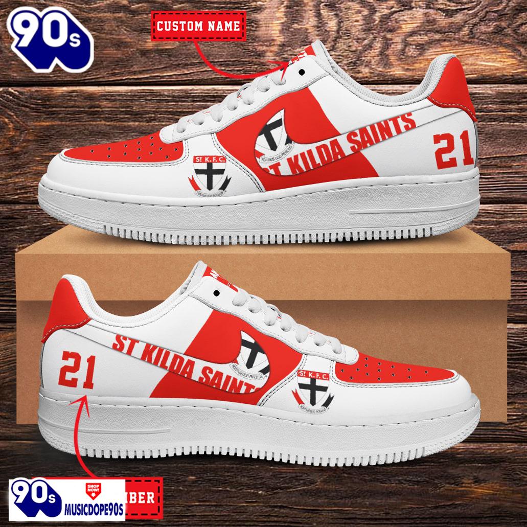 St Kilda Saints AFL Personalized Air Force 1 Shoes St Kilda Saints AFL Personalized Air Force 1 Shoes