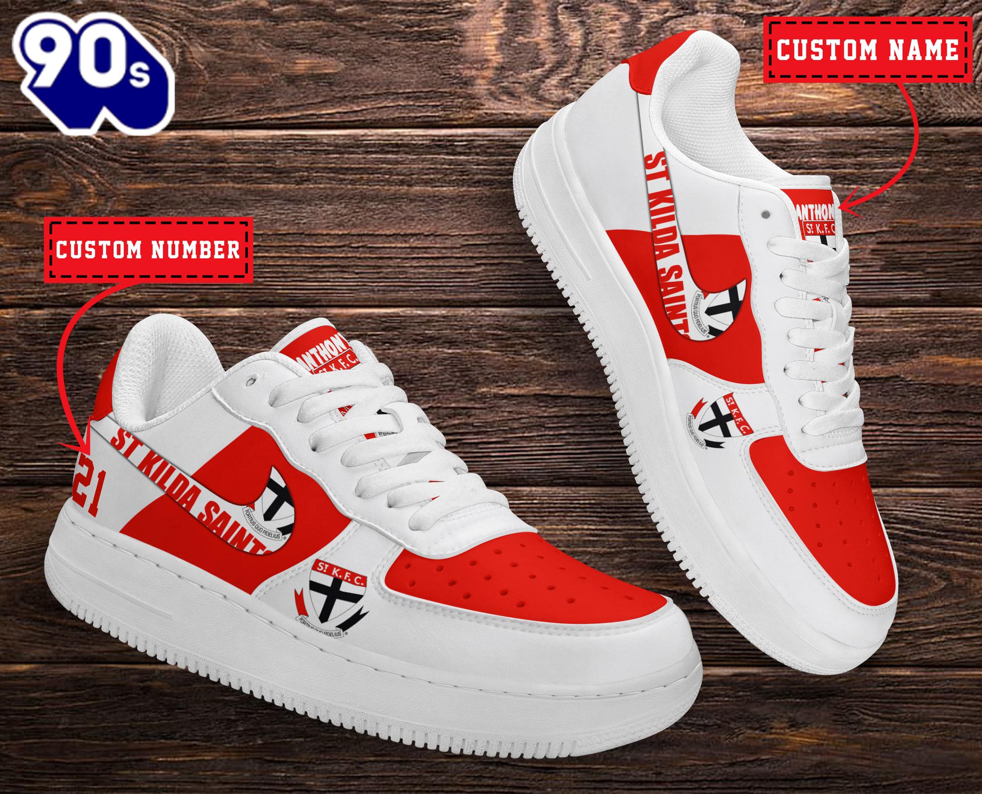 St Kilda Saints AFL Personalized Air Force 1 Shoes St Kilda Saints AFL Personalized Air Force 1 Shoes