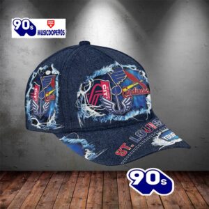 St. Louis Cardinals Football Custom Name Classic Cap