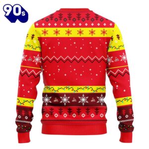 St. Louis Cardinals Hohoho Mickey Christmas Ugly Sweater