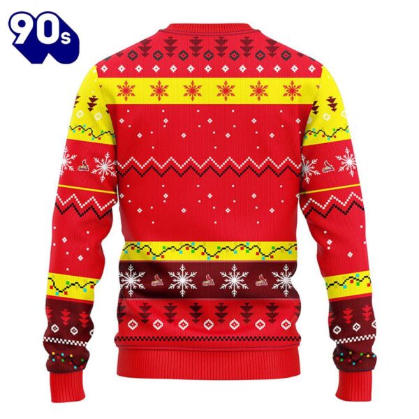 St. Louis Cardinals Hohoho Mickey Christmas Ugly Sweater  Gift Christmas
