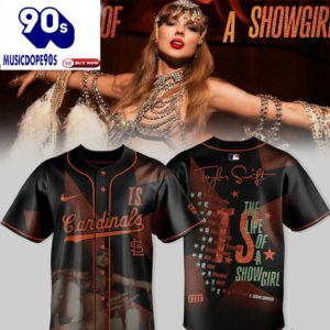 St Louis Cardinals Taylor Swift The Life Of A Showgirl Baseball Jersey