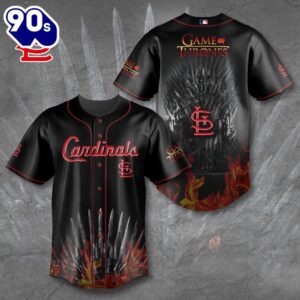 St. Louis Cardinals x Game of Thrones Baseball Jersey