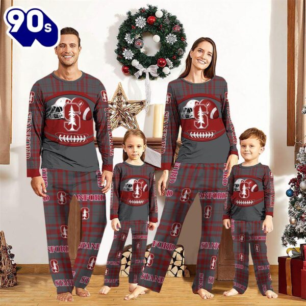 NCAA Family Pajama Sets  Stanford Cardinal Pajamas Personalized Your Name