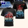 Star Wars 1776-2026 250 Years Of Freedom United States Anniversary Graphic T-shirt