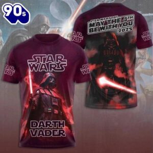 Star Wars Day Darth Vader May Be The 4th Be With You 2025 3D Shirt