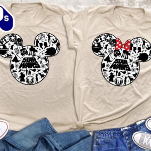 Star Wars Mickey and Minnie…
