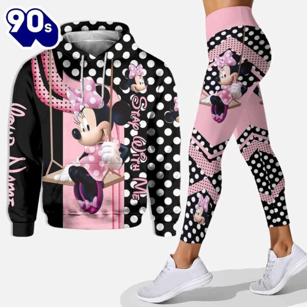 Stay With Me – Personalized Mickey Mouse Hoodie And Leggings set