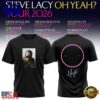 Steve Lacy Oh Yeah Tour 2026 Graphic Signature T Shirt, Viral 3D Music Tee